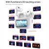 Yesido TWS Bluetooth Fülhallgató TWS29 ANC+ENC LCD kijelzővel fehé-6942314405871 7 kép