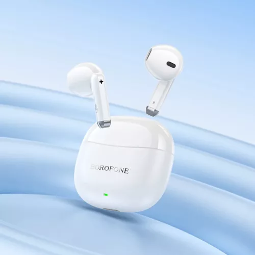 Borofone TWS Bluetooth Fülhallgató BW88 Deep Rhyme fehér-6941991121685 5 kép