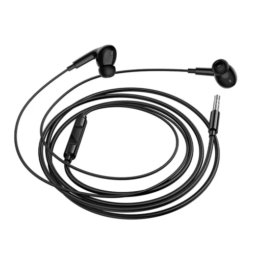 Borofone Fülhallgató BM100 Pro Fuente mikrofonnal fekete-6941991121753 3 kép