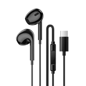   Borofone Fülhallgató BM100 Max Fuente mikrofonnal Type C (DAC) fekete