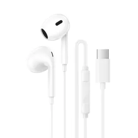   Borofone Fülhallgató BM100 Max Fuente mikrofonnal Type C (DAC) fehér