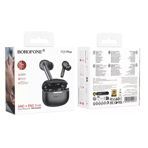 Borofone TWS Bluetooth Vezeték nélküli fülhallgató FQ9 Plus Peace-6941991122477 6 kép