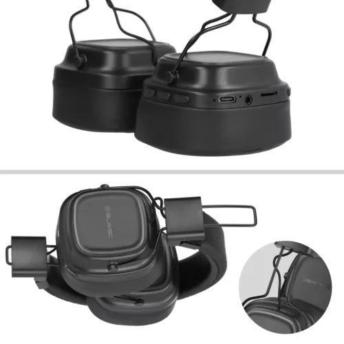 Blavec Over-ear Bluetooth Fejhallgató BO-11 Bass Admiral (BO11-B) fek-5900217478096 7 kép