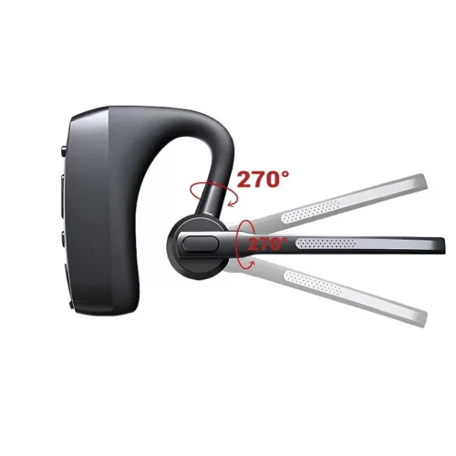  Blavec Voyager 1 Multipoint (BHVG1-B) fekete Bluetooth headset-5900217489108 5 kép