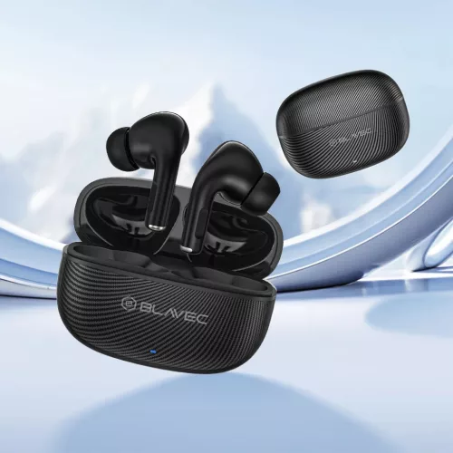 Blavec Bluetooth TWS Fülhallgató BW-02 Carbon (BW02-B) fekete-5900217492740 4 kép