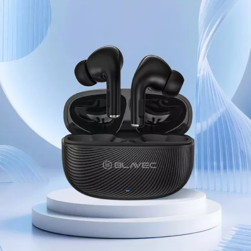Blavec Bluetooth TWS Fülhallgató BW-02 Carbon (BW02-B) fekete-5900217492740 5 kép