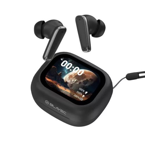 Blavec Bluetooth TWS Fülhallgató BW-07 Live LCD kijelzővel (BW07L-B-5900217502050 1 kép