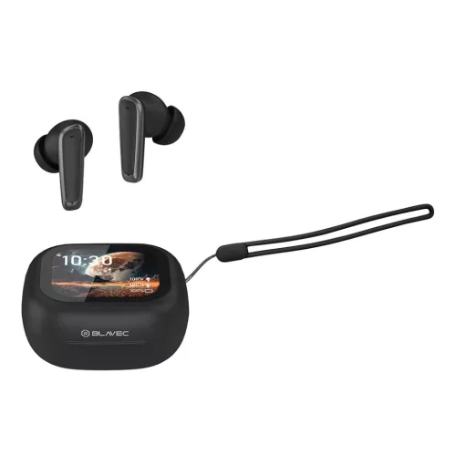 Blavec Bluetooth TWS Fülhallgató BW-07 Live LCD kijelzővel (BW07L-B-5900217502050 9 kép