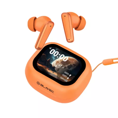 Blavec Bluetooth TWS Fülhallgató BW-07 Live LCD kijelzővel (BW07L-O-5900217502128 1 kép