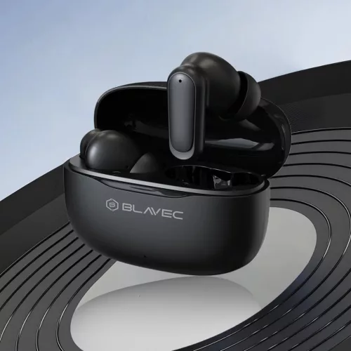 Blavec Bluetooth TWS Fülhallgató BW-08 Speak AI (BW08SA-B) fekete-5900217502418 8 kép