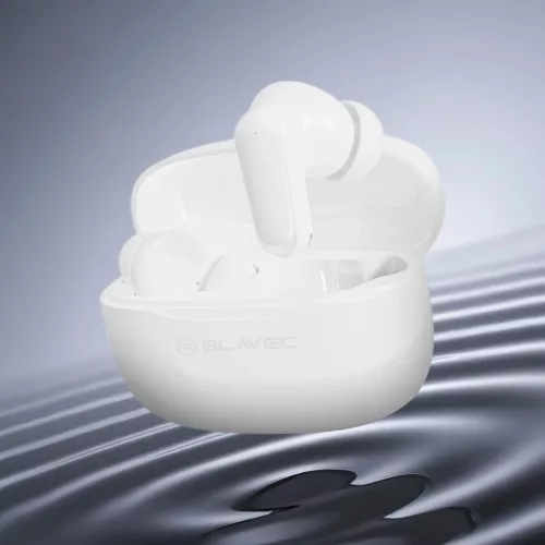 Blavec Bluetooth TWS Fülhallgató BW-08 Speak AI (BW08SA-W) fehér-5900217502425 6 kép