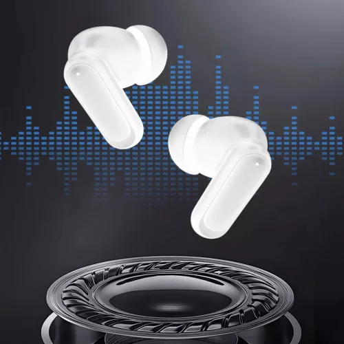 Blavec Bluetooth TWS Fülhallgató BW-08 Speak AI (BW08SA-W) fehér-5900217502425 9 kép