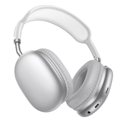 Borofone fejhallgató BO36 Tone bluetooth ezüst-6941991127106 2 kép
