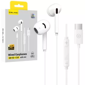 Blavec BHS-02 USB-C vezetékes fülhallgató DAC-kal és mikrofonnal, -5900217506768 1 kép