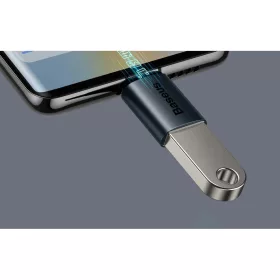 Baseus Ingenuity USB-C – USB-A OTG adapter (kék)-6932172605650 2 kép