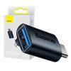 Baseus Ingenuity USB-C – USB-A OTG adapter (kék)-6932172605650 7 kép