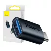 Baseus Ingenuity USB-C – USB-A OTG adapter (kék)-6932172605650 7 kép