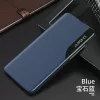 Eco Leather View Case intelligens fliptok Samsung A42 5G kék- 2 kép