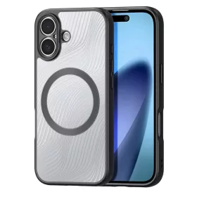    iPhone 17 Fekete Dux Ducis Aimo Mag mágneses gyűrűvel ellátott tok