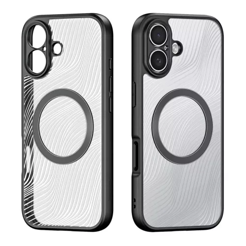  iPhone 17 Fekete Dux Ducis Aimo Mag mágneses gyűrűvel ellátott to-6971824153309 2 kép