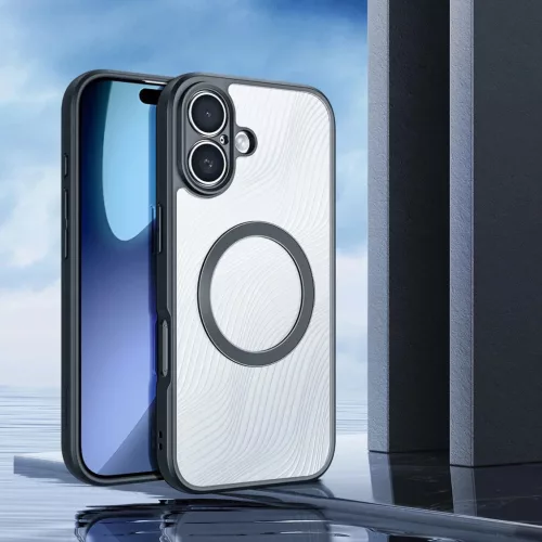  iPhone 17 Fekete Dux Ducis Aimo Mag mágneses gyűrűvel ellátott to-6971824153309 3 kép