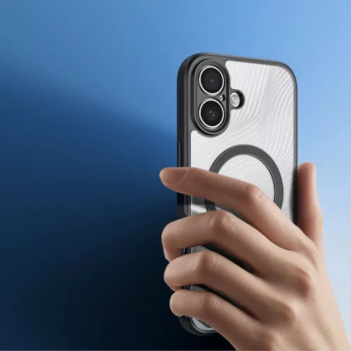  iPhone 17 Fekete Dux Ducis Aimo Mag mágneses gyűrűvel ellátott to-6971824153309 5 kép
