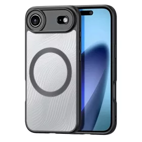   iPhone 17 Dux Ducis Aimo Mag Fekete Air tok mágneses gyűrűvel