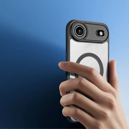  iPhone 17 Dux Ducis Aimo Mag Fekete Air tok mágneses gyűrűvel-6971824153316 5 kép