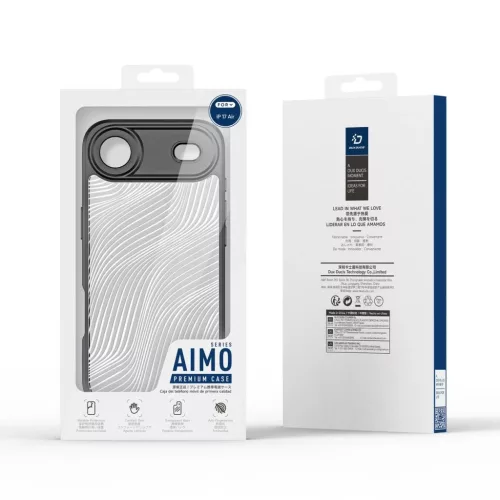  iPhone 17 Fekete Dux Ducis Aimo Air tok-6971824153279 8 kép