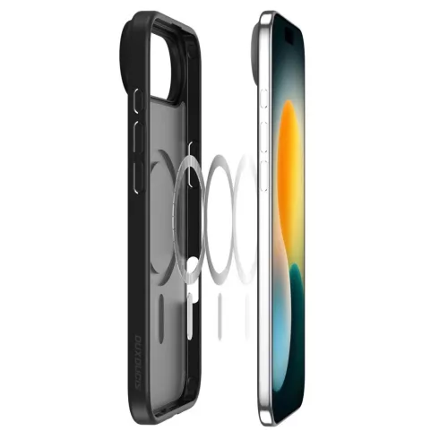  iPhone 17 Fekete Dux Ducis Yind Air tok MagSafe kompatibilis-6971824153514 5 kép