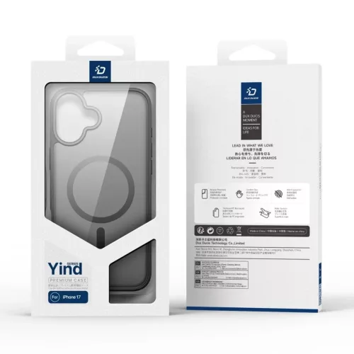  iPhone 17 Fekete Dux Ducis Yind MagSafe kompatibilis tok-6971824153460 3 kép