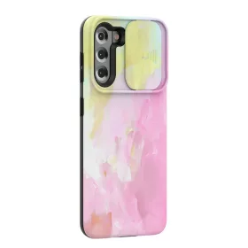   iPhone 13 mini matt TPU tok kameralencse védővel színes mintával (ip-13-mini-tpu-lens-design-2)