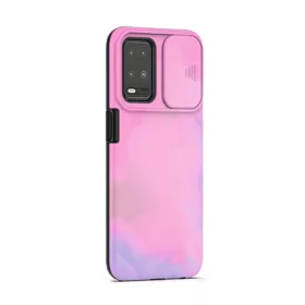   iPhone 13 mini matt TPU tok kameralencse védővel színes mintával (ip-13-mini-tpu-lens-design-5)