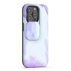   iPhone 13 Pro matt TPU tok kameralencse védővel színes mintával (ip-13-pro-tpu-lens-design-4)