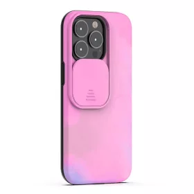   iPhone 13 Pro matt TPU tok kameralencse védővel színes mintával (ip-13-pro-tpu-lens-design-5)