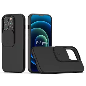 iPhone 13 mini matt TPU tok kameralencse védővel piros (ip13-mini-tp-1200000025741 1 kép