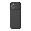 iPhone 13 Pro Max matt TPU tok kameralencse védővel fekete (ip13-pro-1200000025758 6 kép