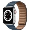 Apple Watch 3/4/5/6/7/8/SE 38/40/41mm sötétkék Loop Leather bőr ó-1200000028921 4 kép