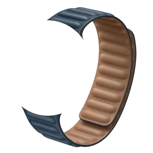 Apple Watch 3/4/5/6/7/8/SE 38/40/41mm sötétkék Loop Leather bőr ó-1200000028921 1 kép