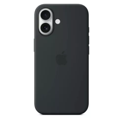Apple iPhone 17 Szilikon Tok MagSafe-fel - Fekete-195950663679 7 kép