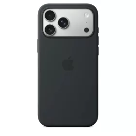 Apple iPhone 17 Pro Max Szilikon Tok MagSafe-fel – Fekete
