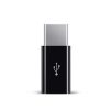 Micro USB - USB Type C OTG USB átalakító adapter fekete- 2 kép