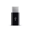 Micro USB - USB Type C OTG USB átalakító adapter fekete- 2 kép