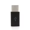 Micro USB - USB Type C OTG USB átalakító adapter fekete- 3 kép