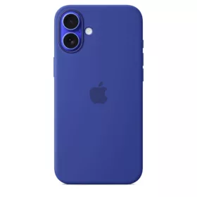   Apple iPhone 16 Plus Szilikon Tok MagSafe-fel - Ultramarin (Szezonális)
