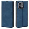 Honor 600 Lite retró mintás mágneszáras műbőr telefontok (söté- 6 kép