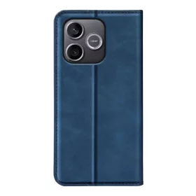 Honor 600 Lite retró mintás mágneszáras műbőr telefontok (söté- 1 kép