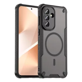 Samsung Galaxy A57 5G Armor Glaze MagSafe mágneses telefontok (fekete- 7 kép