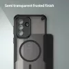 Samsung Galaxy A57 5G Armor Glaze MagSafe mágneses telefontok (fekete- 1 kép