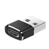 USB Type-C (USB-C) - USB 2.0 OTG USB átalakító adapter fekete- 1 kép